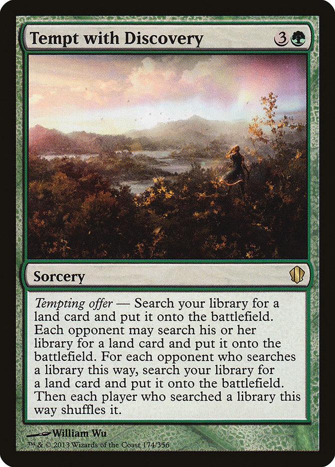Tempt with Discovery [Commander 2013] - Trinity Hobby