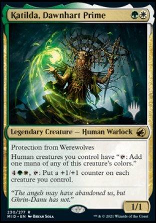 Katilda, Dawnhart Prime (Promo Pack) [Innistrad: Midnight Hunt Promos] - Trinity Hobby