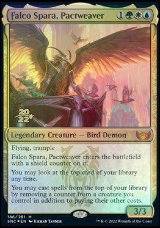 Falco Spara, Pactweaver [Streets of New Capenna Prerelease Promos] - Trinity Hobby