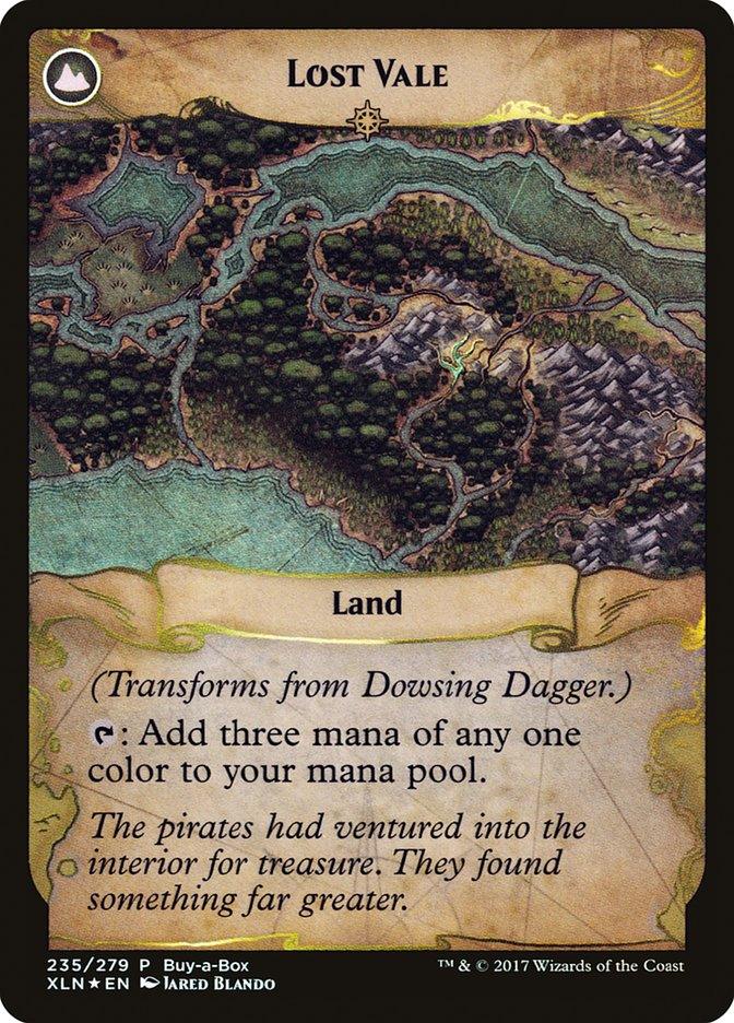 Dowsing Dagger // Lost Vale (Buy-A-Box) [Ixalan Treasure Chest] - Trinity Hobby