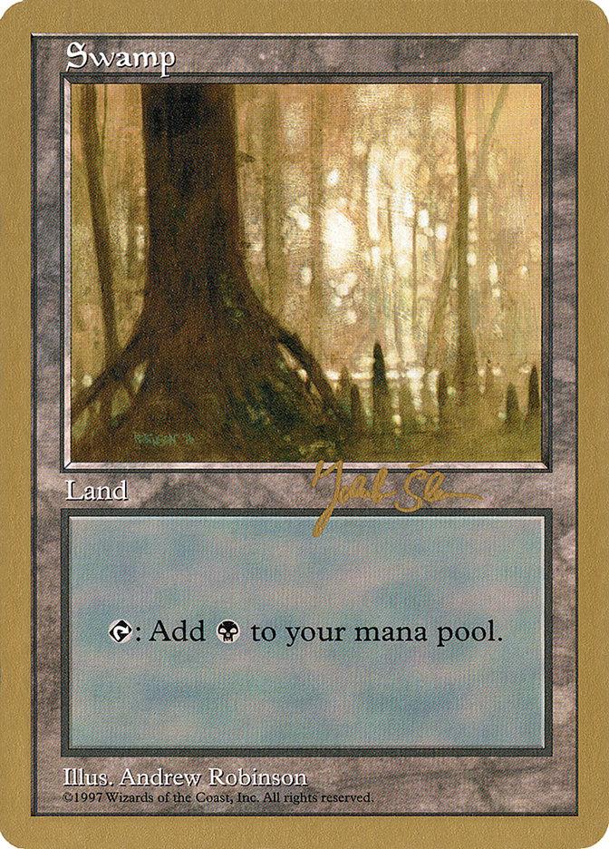 Swamp (js441) (Jakub Slemr) [World Championship Decks 1997] - Trinity Hobby