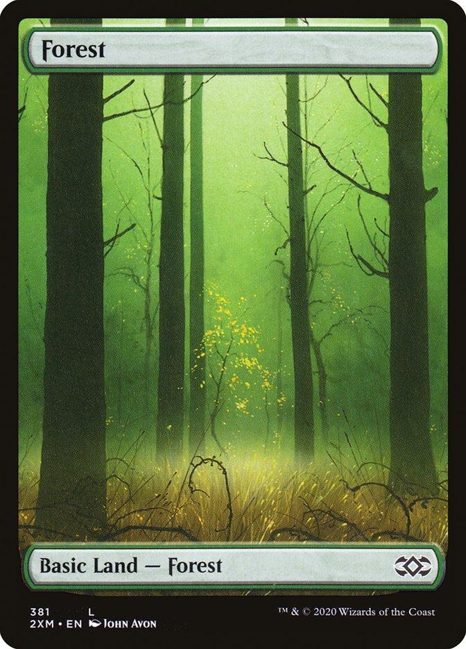Forest (381) [Double Masters] - Trinity Hobby