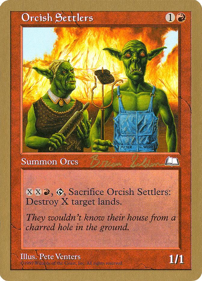 Orcish Settlers (Brian Selden) [World Championship Decks 1998] - Trinity Hobby