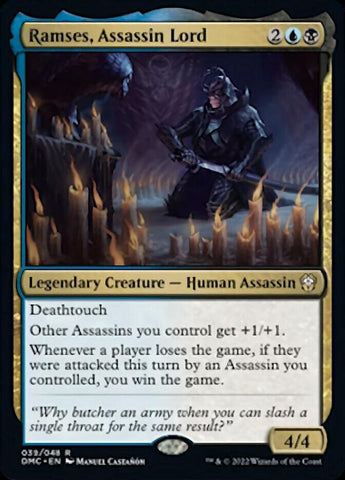 Ramses, Assassin Lord [Dominaria United Commander] - Trinity Hobby