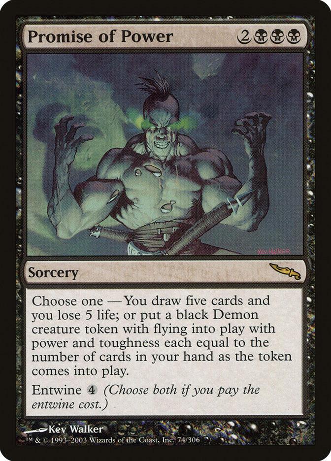 Promise of Power [Mirrodin] - Trinity Hobby