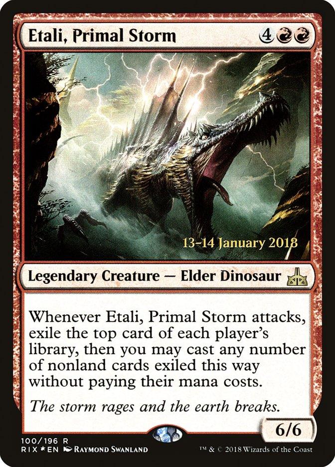 Etali, Primal Storm [Rivals of Ixalan Prerelease Promos] - Trinity Hobby