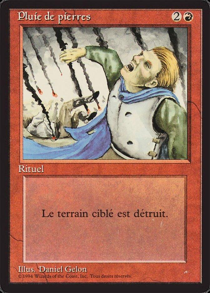 Stone Rain [Foreign Black Border] - Trinity Hobby