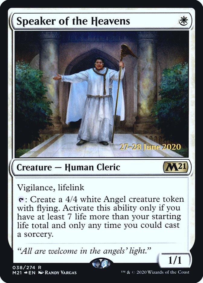 Speaker of the Heavens [Core Set 2021 Prerelease Promos] - Trinity Hobby