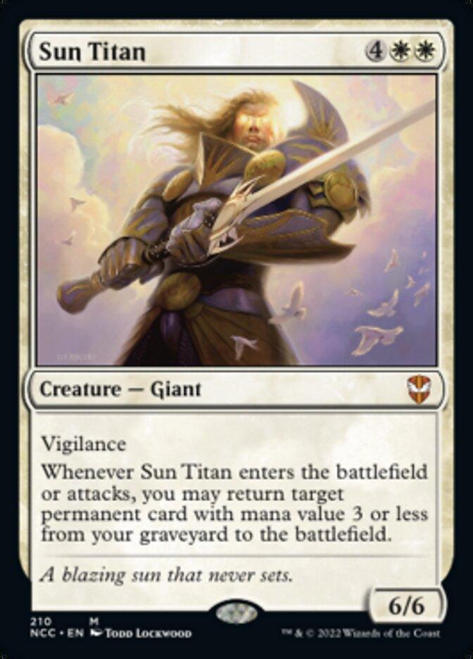 Sun Titan [Streets of New Capenna Commander] - Trinity Hobby
