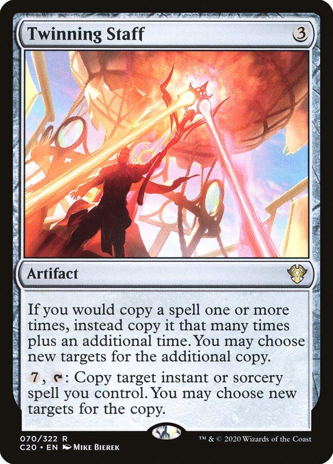 Twinning Staff [Commander 2020] - Trinity Hobby