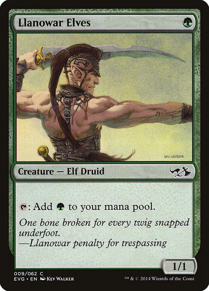 Llanowar Elves (Elves vs. Goblins) [Duel Decks Anthology] - Trinity Hobby