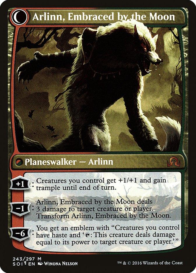 Arlinn Kord // Arlinn, Embraced by the Moon [Shadows over Innistrad Prerelease Promos] - Trinity Hobby