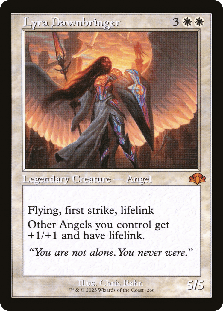 Lyra Dawnbringer (Retro) [Dominaria Remastered] - Trinity Hobby
