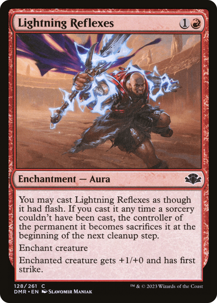 Lightning Reflexes [Dominaria Remastered] - Trinity Hobby