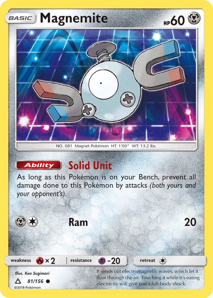 Magnemite (81/156) [Sun & Moon: Ultra Prism] - Trinity Hobby
