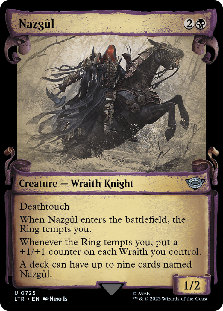 Nazgul (0725) [The Lord of the Rings: Tales of Middle-Earth Showcase Scrolls] - Trinity Hobby