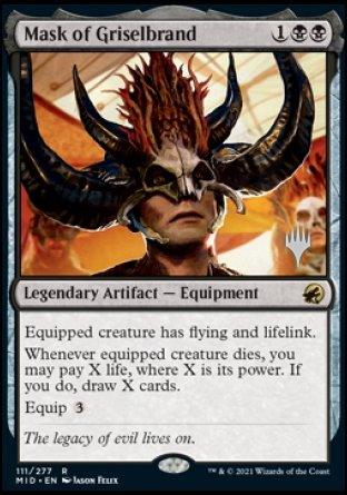 Mask of Griselbrand (Promo Pack) [Innistrad: Midnight Hunt Promos] - Trinity Hobby