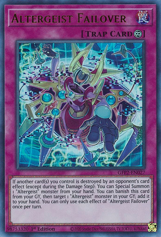 Basculement Altergeist [GFP2-EN027] Ultra Rare 