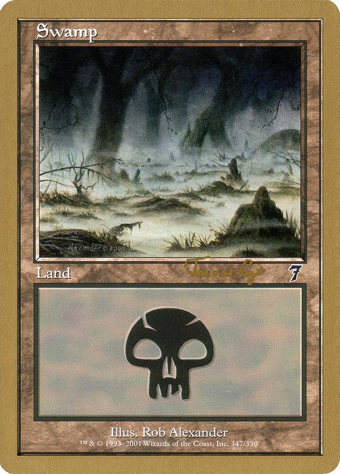 Swamp (tvdl347) (Tom van de Logt) [World Championship Decks 2001] - Trinity Hobby