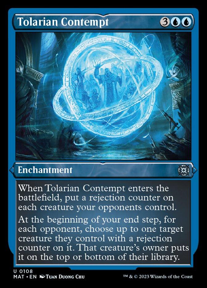 Tolarian Contempt (Foil Etched) [March of the Machine: The Aftermath] - Trinity Hobby
