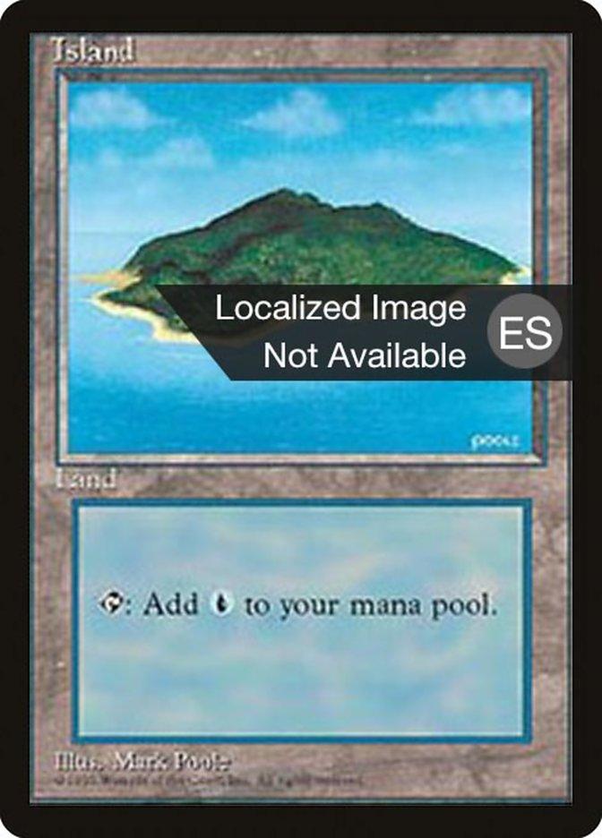 Island (B) [Fourth Edition (Foreign Black Border)] - Trinity Hobby
