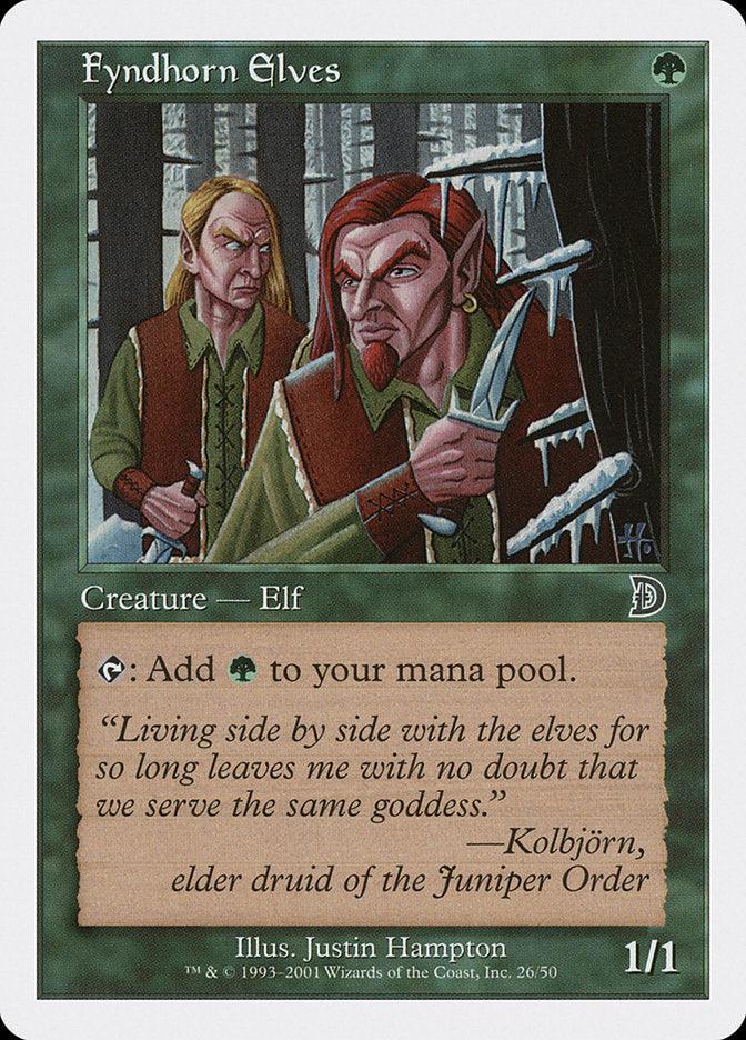 Fyndhorn Elves [Deckmasters] - Trinity Hobby
