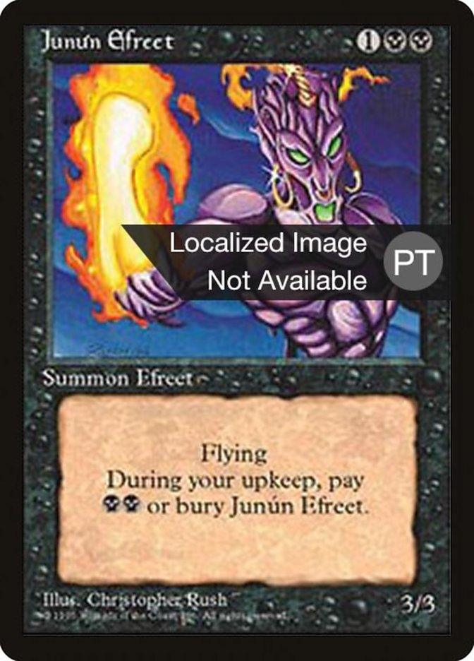 Junun Efreet [Fourth Edition (Foreign Black Border)] - Trinity Hobby