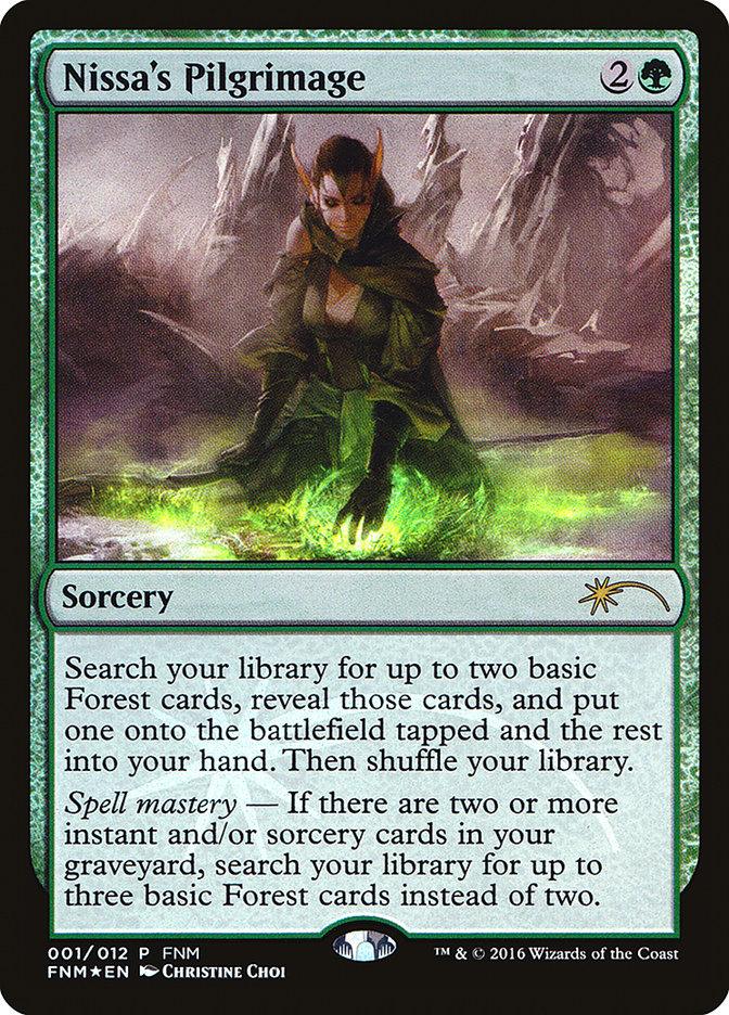 Nissa's Pilgrimage [Friday Night Magic 2016] - Trinity Hobby