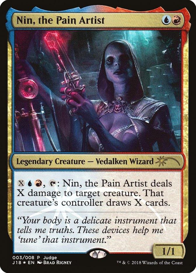 Nin, the Pain Artist [Judge Gift Cards 2018] - Trinity Hobby