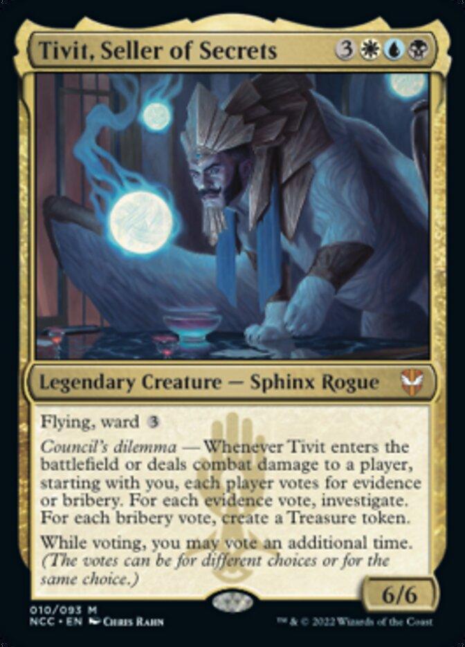Tivit, Seller of Secrets [Streets of New Capenna Commander] - Trinity Hobby