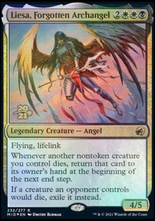 Liesa, Forgotten Archangel [Innistrad: Midnight Hunt Prerelease Promos] - Trinity Hobby