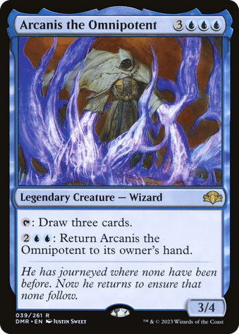 Arcanis the Omnipotent [Dominaria Remastered] - Trinity Hobby