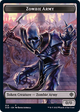 Zombie Army Double-Sided Token [Starter Commander Decks] - Trinity Hobby