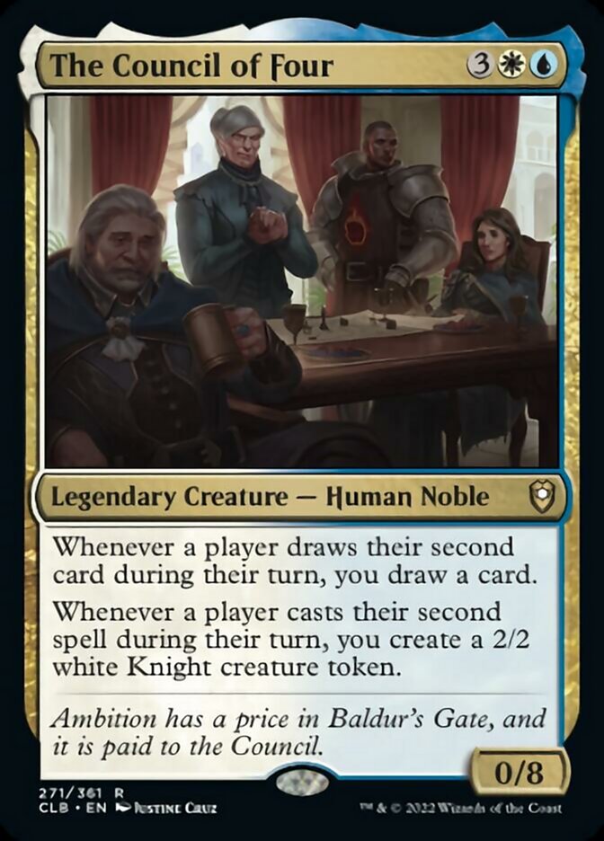 The Council of Four [Commander Legends: Battle for Baldur's Gate] - Trinity Hobby
