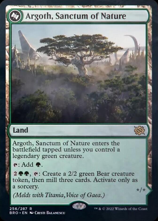 Argoth, Sanctum of Nature [The Brothers' War] - Trinity Hobby