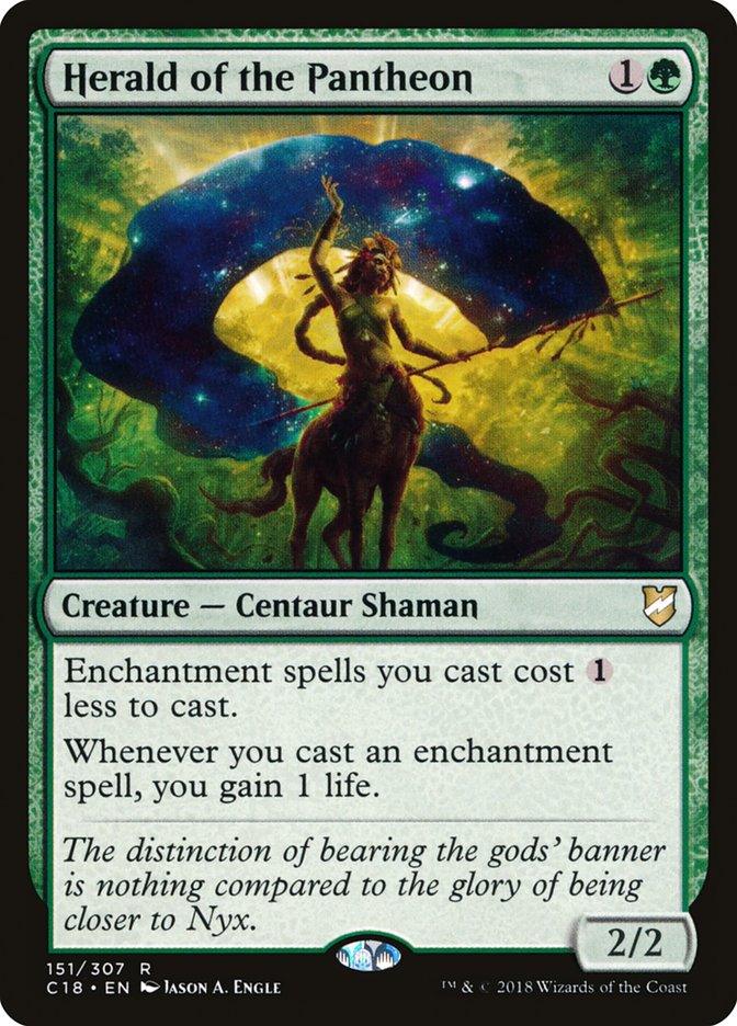 Herald of the Pantheon [Commander 2018] - Trinity Hobby