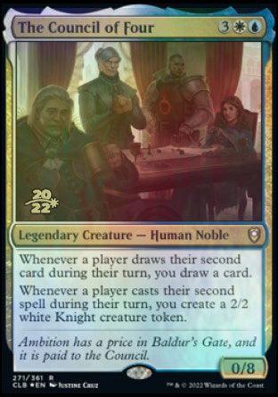 The Council of Four [Commander Legends: Battle for Baldur's Gate Prerelease Promos] - Trinity Hobby
