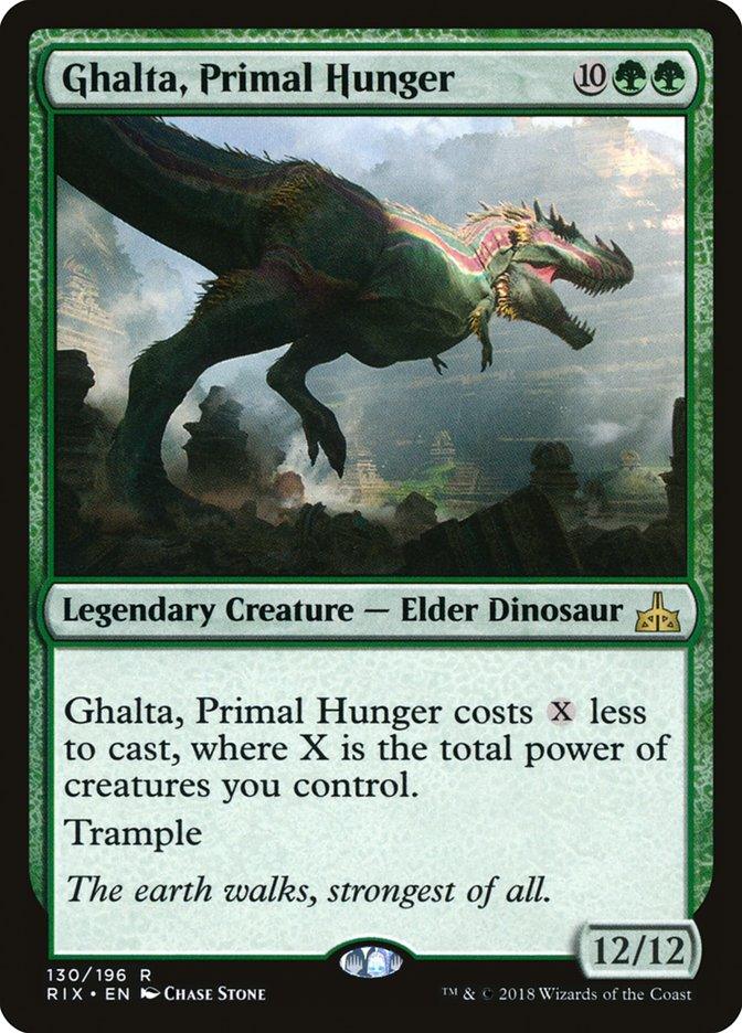 Ghalta, Primal Hunger [Rivals of Ixalan] - Trinity Hobby