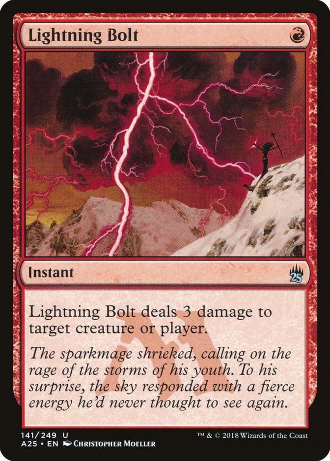 Lightning Bolt [Masters 25] - Trinity Hobby