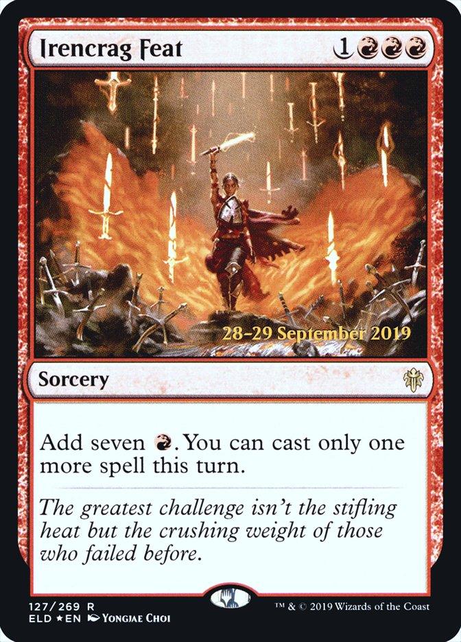Irencrag Feat [Throne of Eldraine Prerelease Promos] - Trinity Hobby