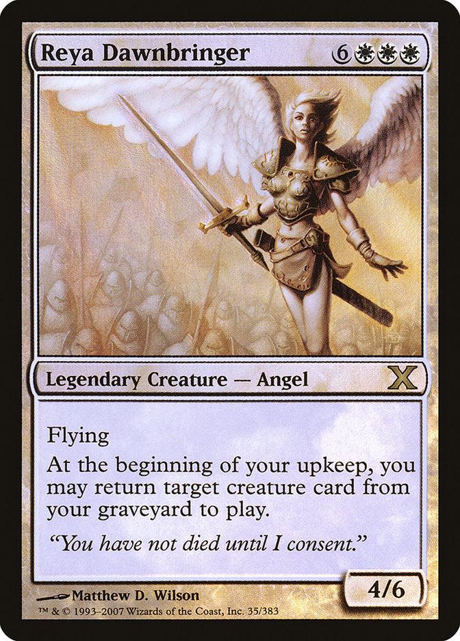 Reya Dawnbringer (Premium Foil) [Tenth Edition] - Trinity Hobby