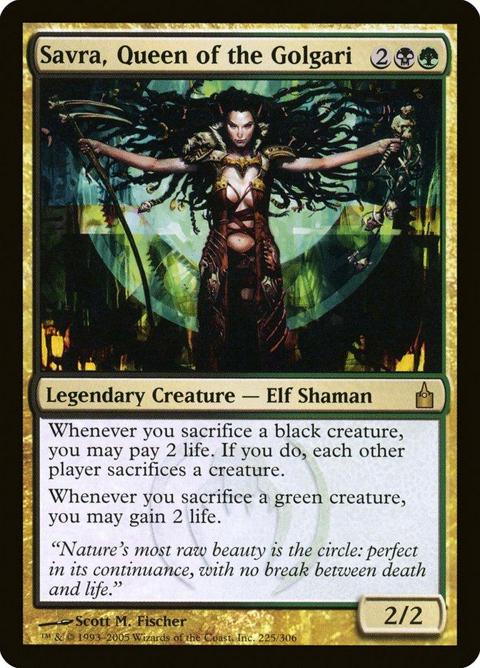 Savra, Queen of the Golgari [Ravnica: City of Guilds] - Trinity Hobby