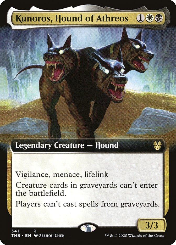 Kunoros, Hound of Athreos (Extended Art) [Theros Beyond Death] - Trinity Hobby