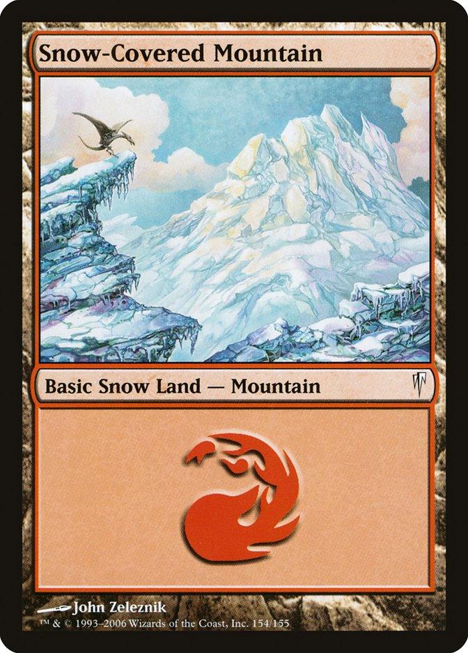 Snow-Covered Mountain [Coldsnap] - Trinity Hobby
