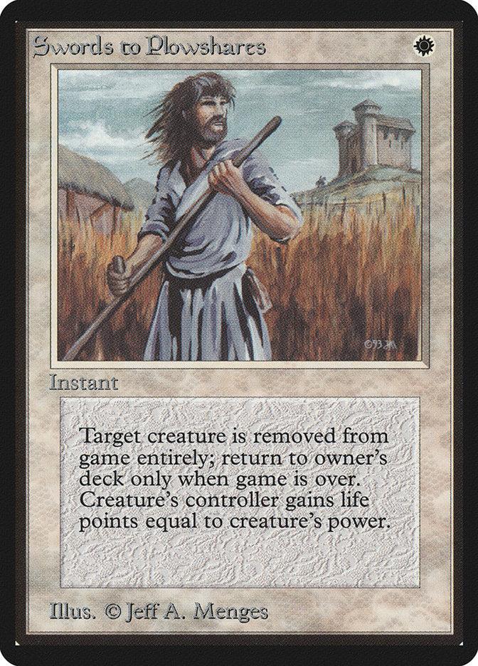 Swords to Plowshares [Beta Edition] - Trinity Hobby