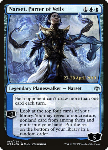 Narset, Parter of Veils [War of the Spark Prerelease Promos] - Trinity Hobby