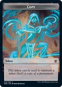 Copy // Drake Double-Sided Token [Zendikar Rising Tokens] - Trinity Hobby
