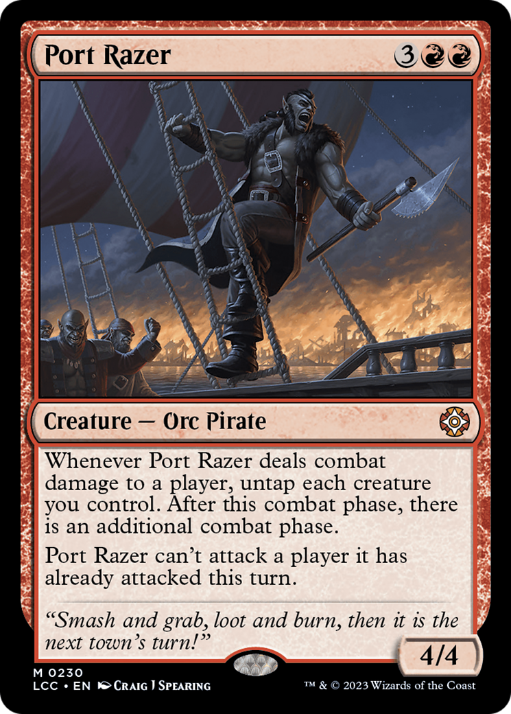 Port Razer [The Lost Caverns of Ixalan Commander] - Trinity Hobby