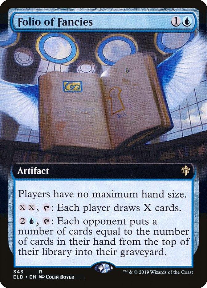 Folio of Fancies (Extended Art) [Throne of Eldraine] - Trinity Hobby