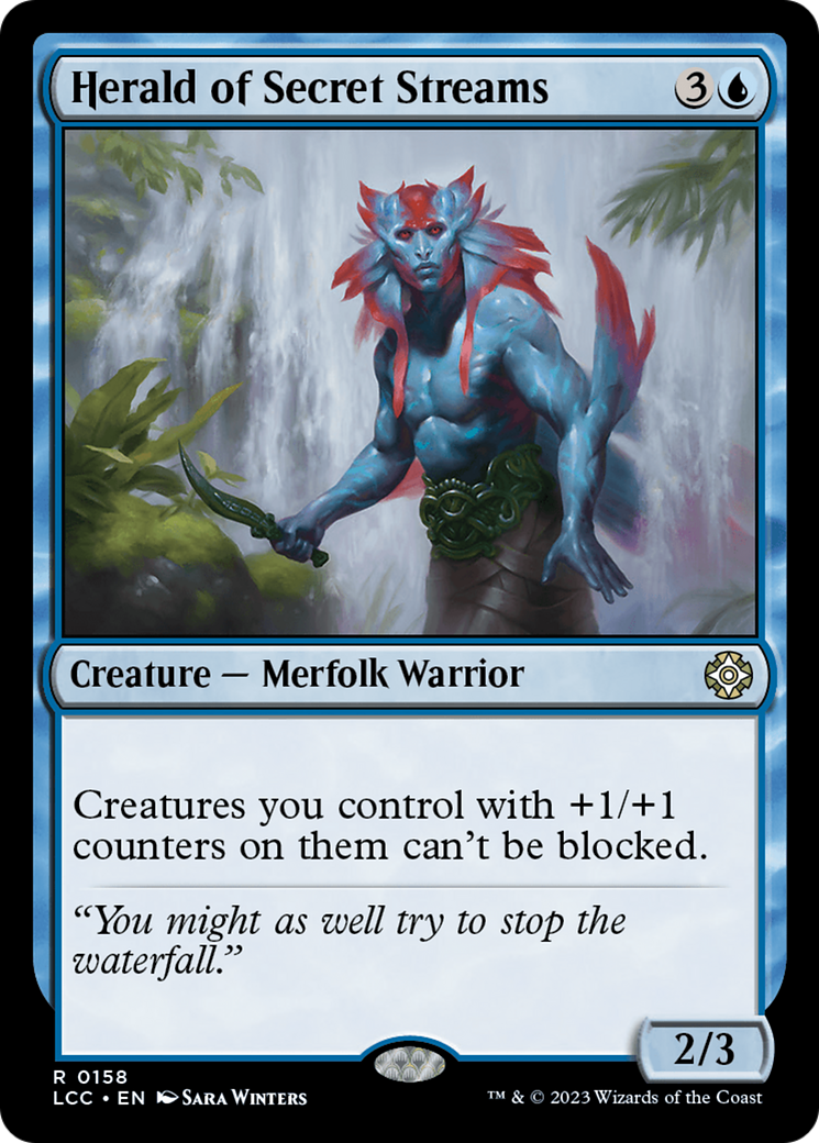 Herald of Secret Streams [The Lost Caverns of Ixalan Commander] - Trinity Hobby